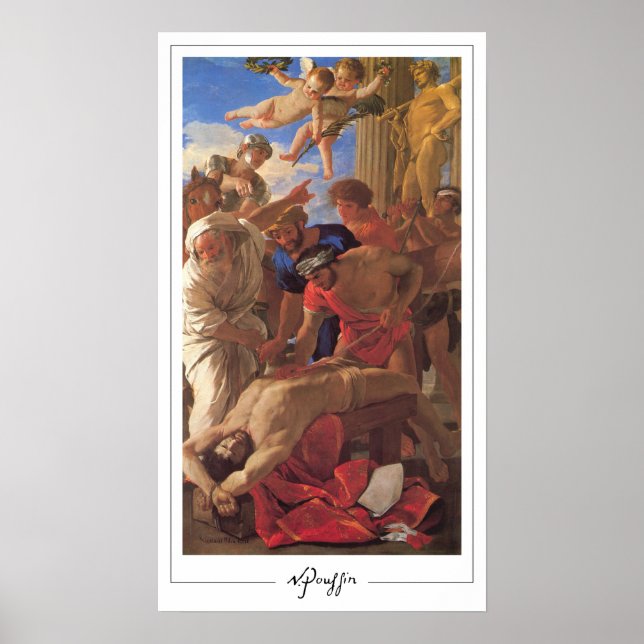 Nicolas Poussin Zedign Art Poster #107 (Framsidan)