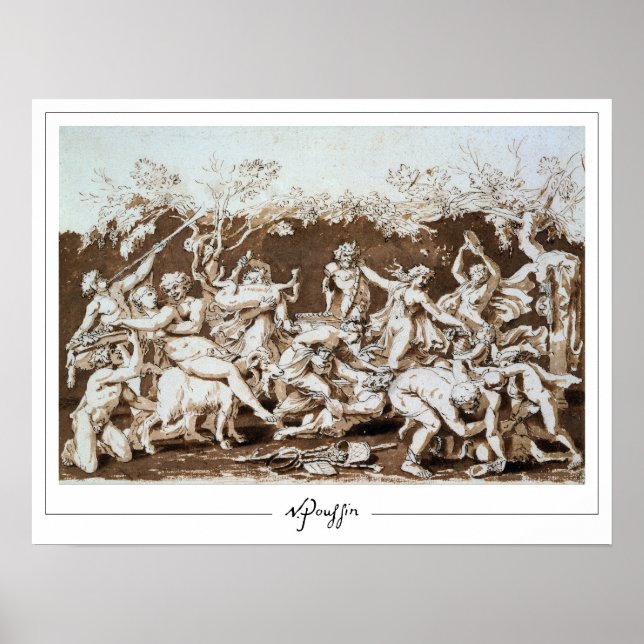 Nicolas Poussin Zedign Art Poster #131 (Framsidan)