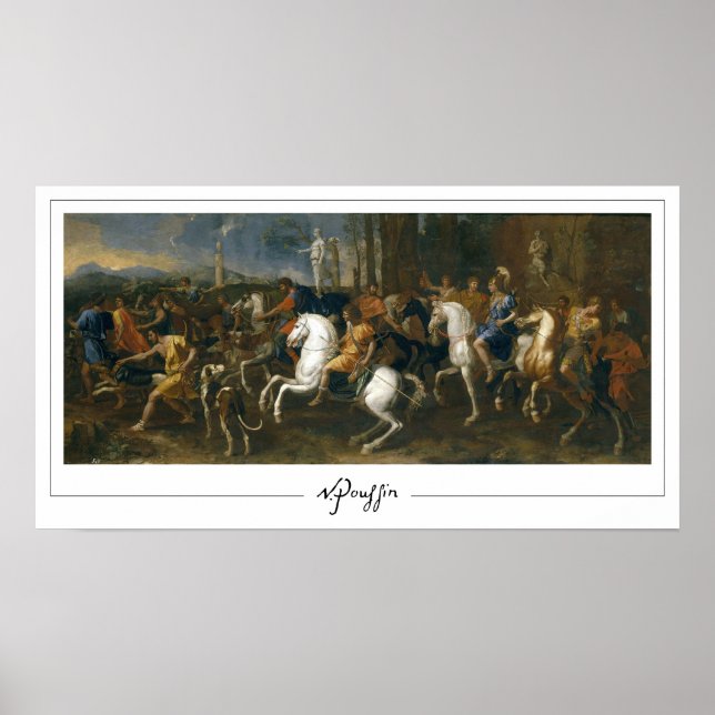 Nicolas Poussin Zedign Art Poster #202 (Framsidan)