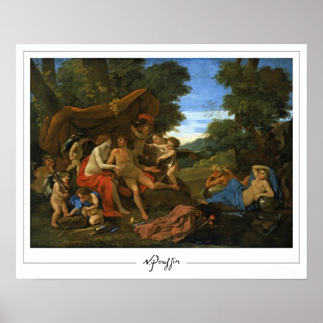 Nicolas Poussin Zedign Art Poster #214 (Framsidan)