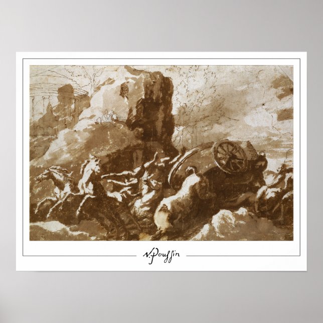 Nicolas Poussin Zedign Art Poster #222 (Framsidan)