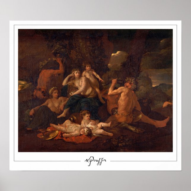 Nicolas Poussin Zedign Art Poster #224 (Framsidan)