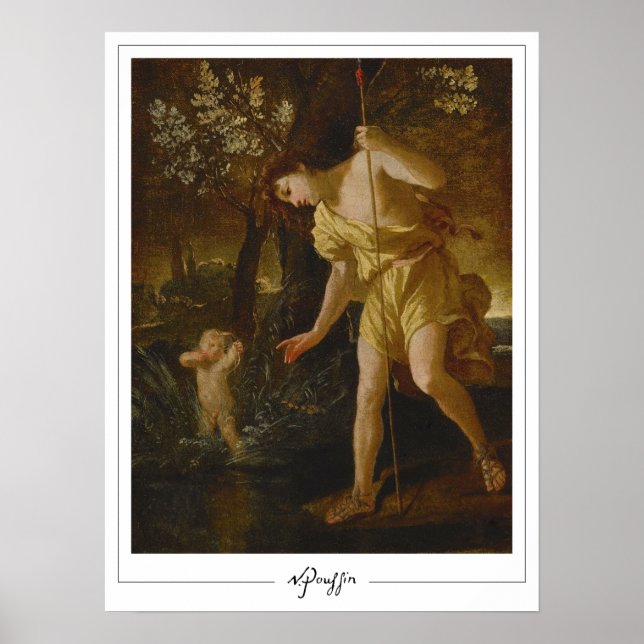 Nicolas Poussin Zedign Art Poster #228 (Framsidan)