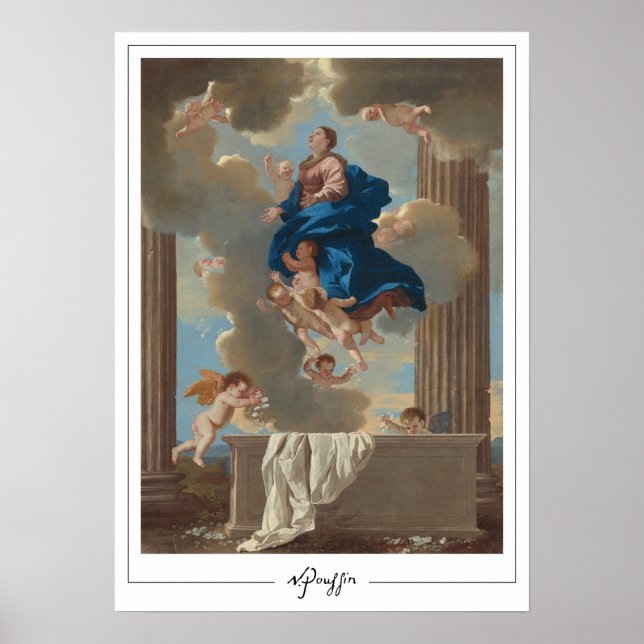 Nicolas Poussin Zedign Art Poster #231 (Framsidan)