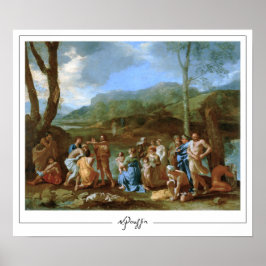 Nicolas Poussin Zedign Art Poster #239