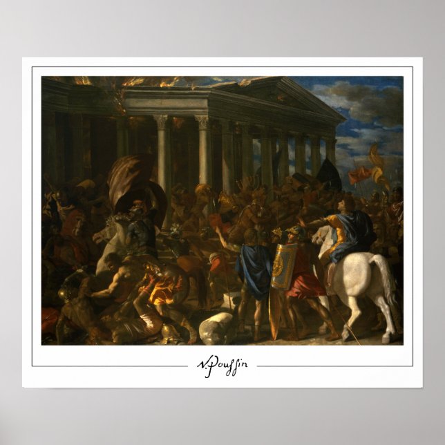 Nicolas Poussin Zedign Art Poster #24 (Framsidan)