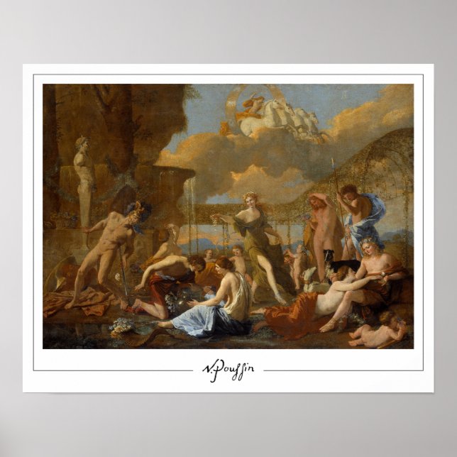 Nicolas Poussin Zedign Art Poster #245 (Framsidan)