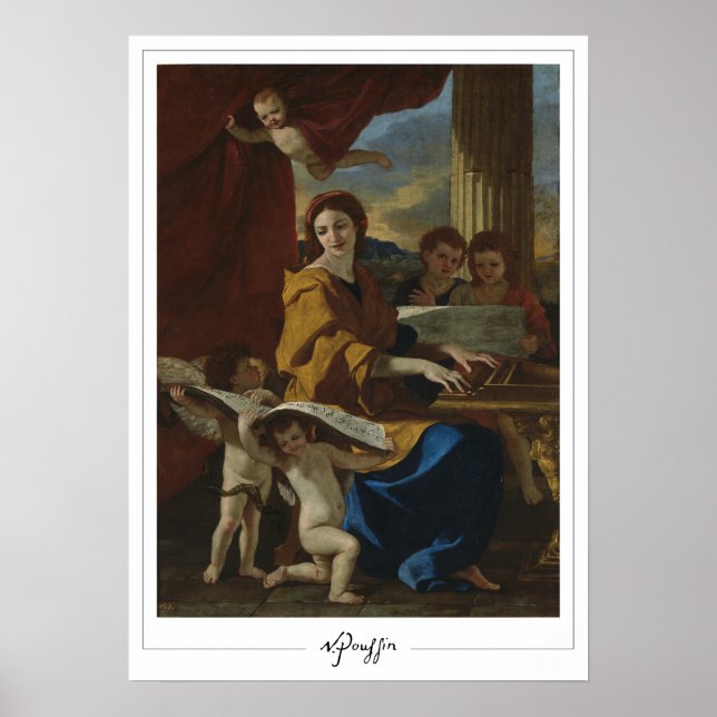 Nicolas Poussin Zedign Art Poster #246 (Framsidan)
