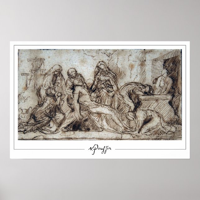 Nicolas Poussin Zedign Art Poster #258 (Framsidan)