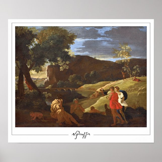 Nicolas Poussin Zedign Art Poster #281 (Framsidan)