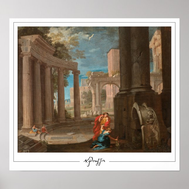 Nicolas Poussin Zedign Art Poster #285 (Framsidan)