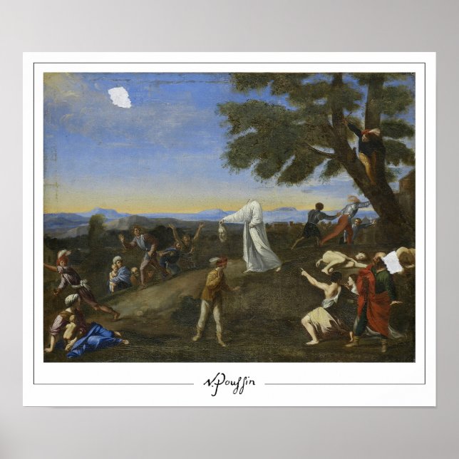 Nicolas Poussin Zedign Art Poster #295 (Framsidan)