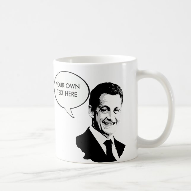 Nicolas Sarkozy Kaffemugg (Höger)