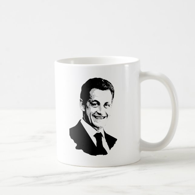 Nicolas Sarkozy Kaffemugg (Höger)