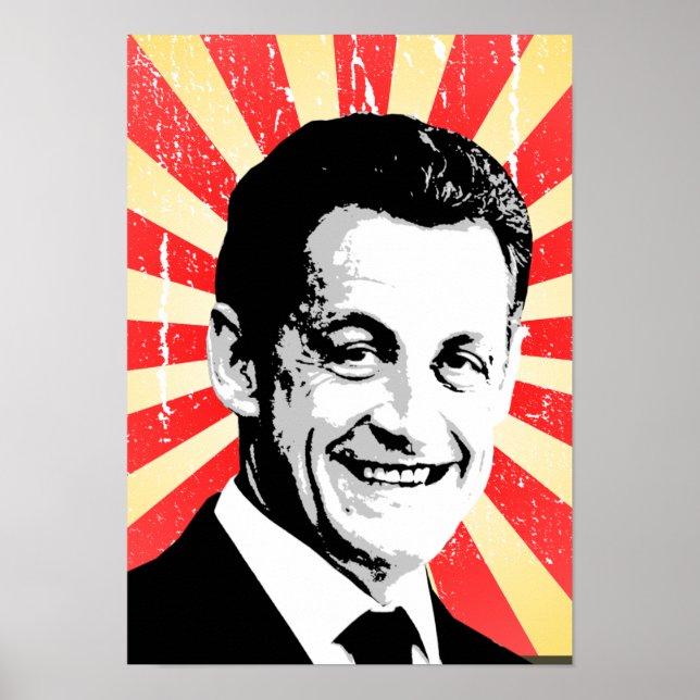 Nicolas Sarkozy Poster (Framsidan)