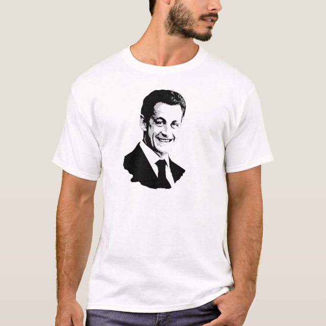 Nicolas Sarkozy T-shirt (Framsida)