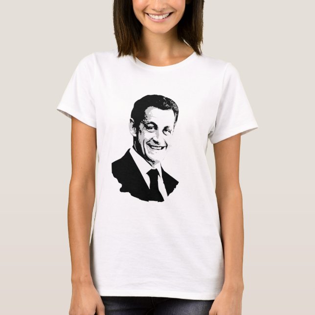 Nicolas Sarkozy Tee Shirt (Framsida)