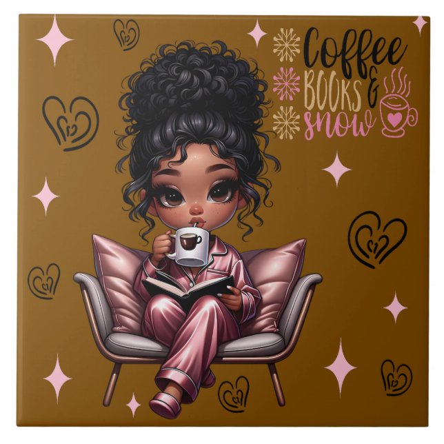 Nicole Coffee Bokar Ceramic Tile Kakelplatta (Framsidan)