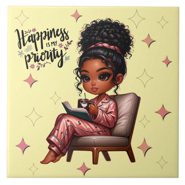 Nicole Happity är min prioriterade keramiska panel Kakelplatta (Framsidan)