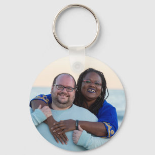 Nicole och Pete Magnet Nyckelring