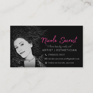 Nicole S visitkort