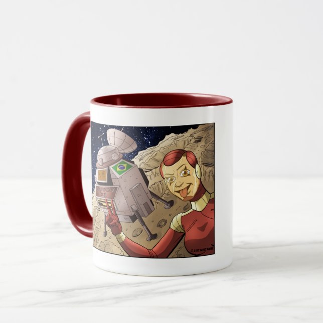 Nicoles hoppar först mugg (Framsida vänster)