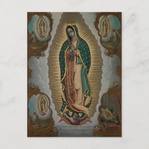 Nicols Enrquez Virgin of Guadalupe Vykort