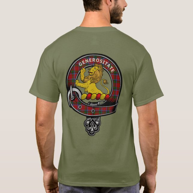 Nicolson Clan-märke Vuxen T-Shirt (Baksida)