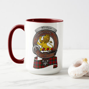 Nicolson Klan Badge Combo 15oz Mugg
