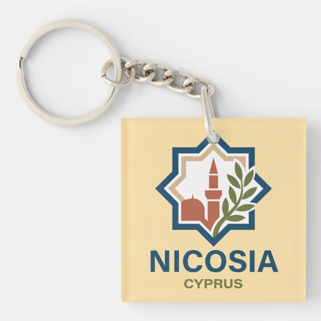 Nicosia Cypern Medelhavet (Framsidan)