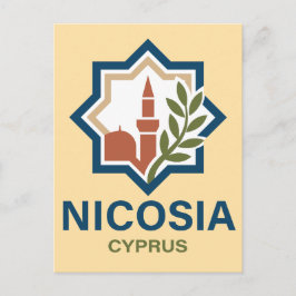 Nicosia Cypern Medelhavet Vykort