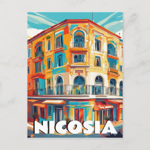 Nicosia, Cyperns huvudstad Vykort