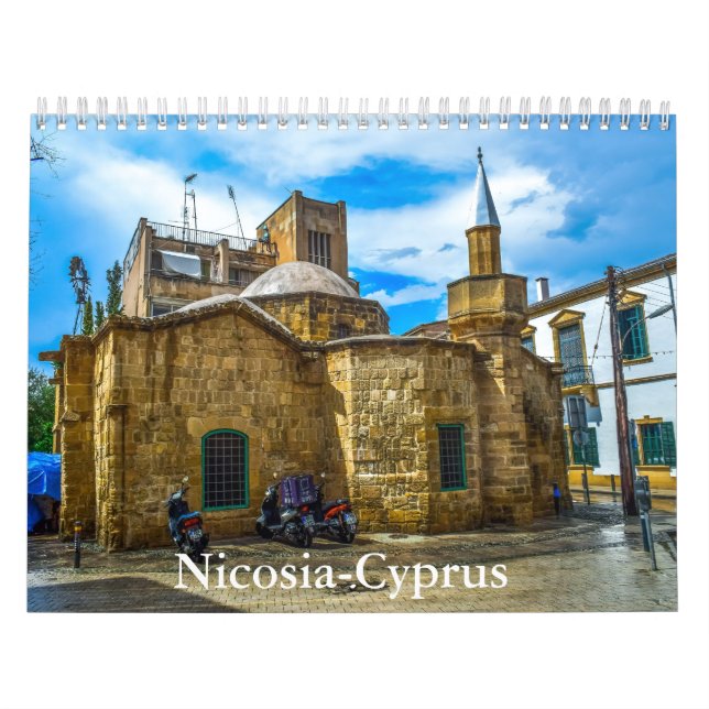 Nicosia-Cyprus Calendar Kalender (Omslag)