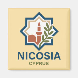 Nicosia Cyprus Mediterranean Magnet