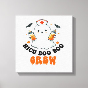 Nicu boo boo besättning halloween,Nicu Boo Besättn Canvastryck