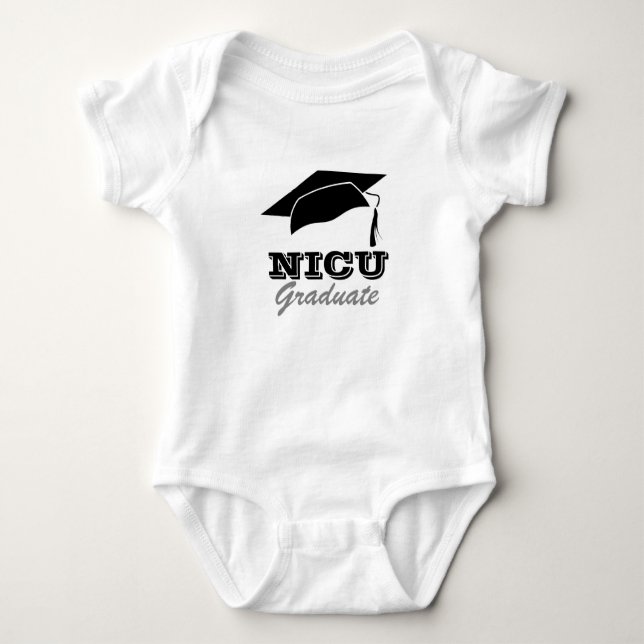 NICU Grad Bodykostym Tee Shirt (Framsida)