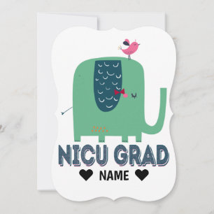 NICU Grad Elephant Kort
