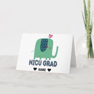 NICU Grad Elephant Kort