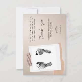 NICU-kort med stort tack Kort