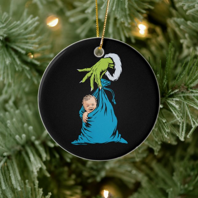 NICU Labor Delivery Nurse Santa Julafton Julgransprydnad Keramik (Träd)