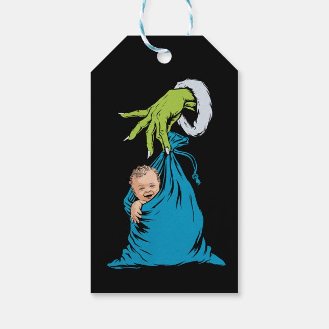 NICU Labor Delivery Nurse Santa Julafton Presentetikett (Baksidan)