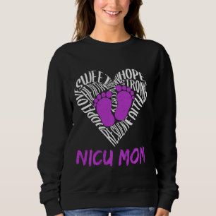 Nicu Mamma Preemie Warrior Prematur Birth Awarenes T Shirt