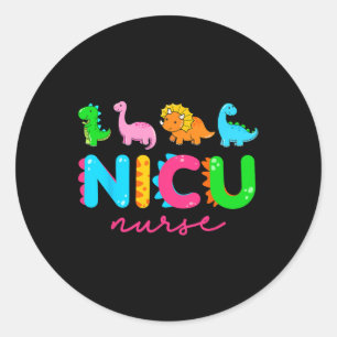 NICU Nurse Animal Nurse Apprecision Nicu Nurse Di Runt Klistermärke