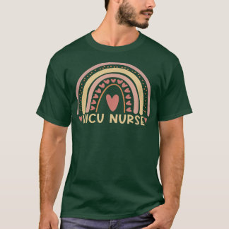 NICU Nurse Boho Rainbow Cute Nursing Student T Shirt