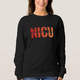 NICU Nurse Bold Typography Design T Shirt