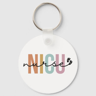 NICU Nurse Gift Neonatal Intensive Care Sjuksköter Nyckelring