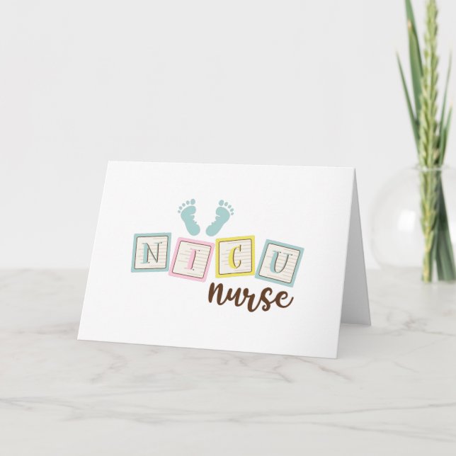 NICU Nurse Kort (Framsida)