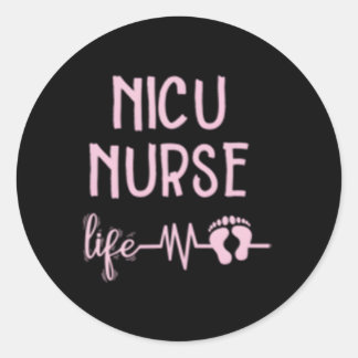 Nicu Nurse Labor and Delivery Rn Nurse Runt Klistermärke