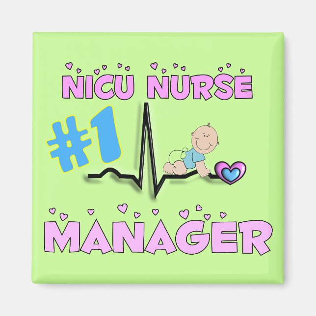 NICU Nurse Manager-gåvor Magnet (Framsidan)