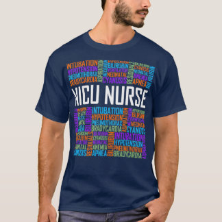 NICU Nurse Ord Gift Neonatal sjuksköterskevård T Shirt